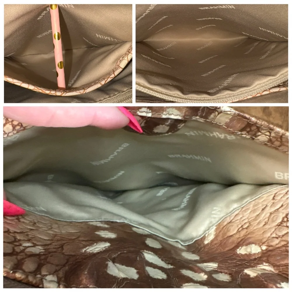 **SOLD**Brahmin GUC Katie - Doe Ombré - Crossbody - VERY RARE, HTF - Picture 9 of 11